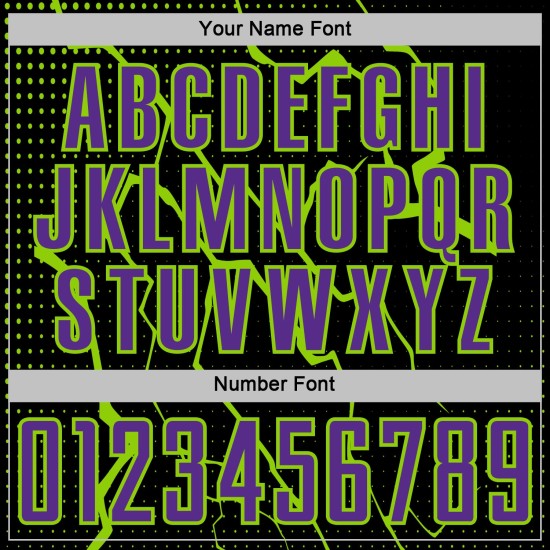 Purple-Neon Jersey Black Custom Uniform Green Sports Soccer Sublimation Lightning Purple-Neon Jersey Black Custom Uniform Green Sports Soccer Sublimation Lightning